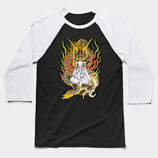 Monk Ascension - Dragon Dream Baseball T-Shirt